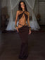 RAI MAXI SKIRT CHOCOLATE Maxi Skirt 