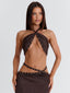 RAI MAXI SKIRT CHOCOLATE Maxi Skirt 