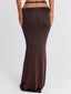 RAI MAXI SKIRT CHOCOLATE Maxi Skirt 