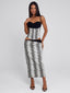 RAVELLE MIDI SKIRT SILVER SNAKE Midi Skirt 
