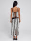 RAVELLE MIDI SKIRT SILVER SNAKE Midi Skirt 