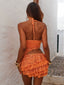RAYELLE MINI DRESS ORANGE Mini Dress 