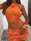 RAYELLE MINI DRESS ORANGE Mini Dress 
