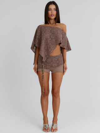 REECE SHORTS TAUPE Shorts 