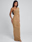 REVA MAXI DRESS TAN Maxi Dress 
