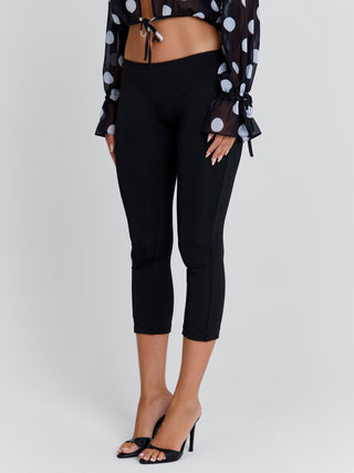 LUMAE CAPRI PANTS BLACK Pants 