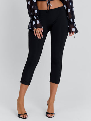 LUMAE CAPRI PANTS BLACK Pants 
