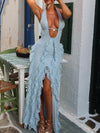 RHIAE MAXI DRESS BABY BLUE Maxi Dress 