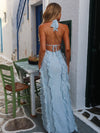 RHIAE MAXI DRESS BABY BLUE Maxi Dress 