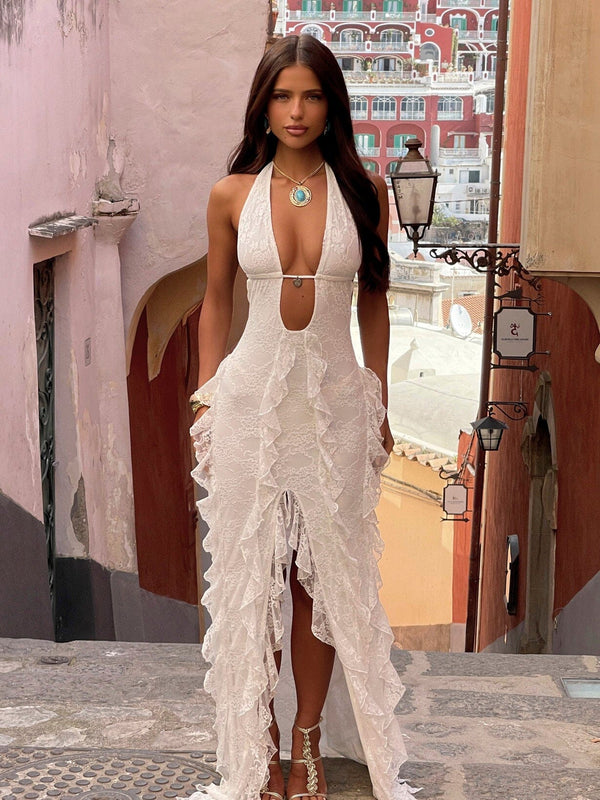 RHIAE MAXI DRESS WHITE Maxi Dress 