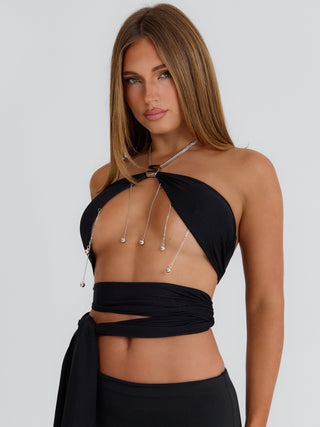 RHOSYN CROP TOP BLACK Crop Top 