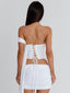 RIAH MINI DRESS WHITE Mini Dress 