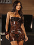 RIANNA MINI DRESS LEOPARD Mini Dress 