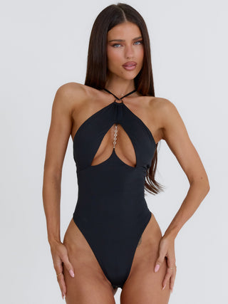 RIGINA BODYSUIT BLACK Bodysuit 