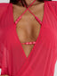 ROBERTA MINI DRESS CORAL Mini Dress 