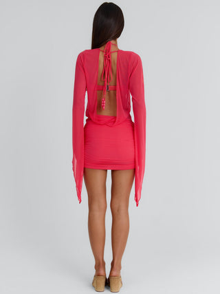 ROBERTA MINI DRESS CORAL Mini Dress 