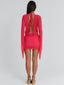 ROBERTA MINI DRESS CORAL Mini Dress 