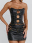 RODEO MINI SKIRT DARK GREY Mini Skirt 