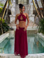 ROEL MAXI SKIRT RED Maxi Skirt 