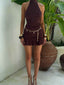 ROLO MINI DRESS CHOCOLATE Mini Dress 