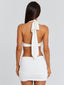 ROMANEE MINI DRESS WHITE Mini Dress 