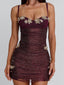 ROMI MINI DRESS DARK MAUVE Mini Dress 