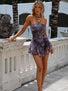 ROS MINI DRESS PURPLE MULTI Mini Dress 