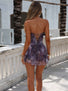 ROS MINI DRESS PURPLE MULTI Mini Dress 