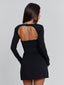 ROSA MINI DRESS BLACK Mini Dress 