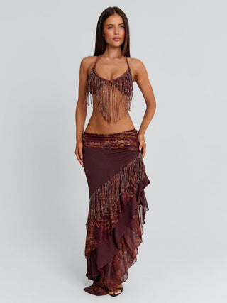 ROSAILINA MAXI SKIRT RAYELLA Maxi Skirt 
