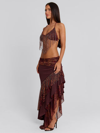 ROSAILINA MAXI SKIRT RAYELLA Maxi Skirt 
