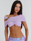 ROSALEE CROP TOP PURPLE Crop Top 