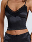 ROSEAMY CROP TOP BLACK Crop Top 
