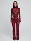ROSELLE PANT WINE Pants 