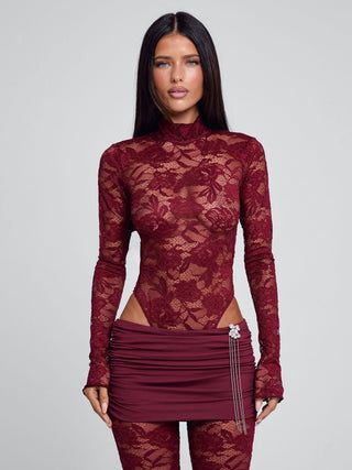 ROSELLE PANT WINE Pants 