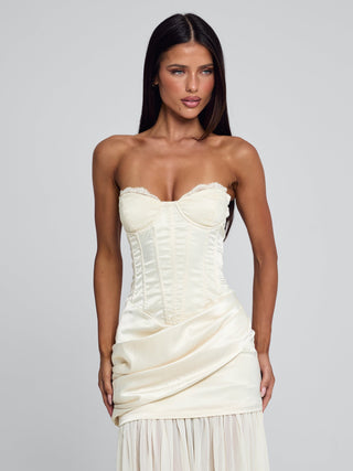 ROWNA MAXI DRESS IVORY Maxi Dress 