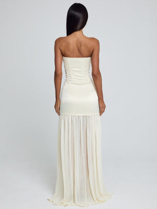 ROWNA MAXI DRESS IVORY Maxi Dress 
