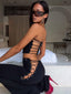 ROXIE LONGLINE TOP BLACK Top 