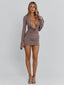 ROXIE MINI DRESS MAUVE Mini Dress 
