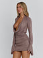 ROXIE MINI DRESS MAUVE Mini Dress 