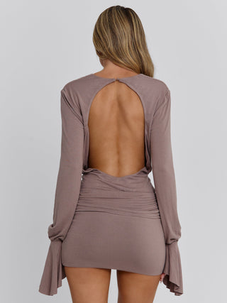 ROXIE MINI DRESS MAUVE Mini Dress 
