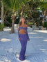 ROZELI MAXI SKIRT DUSTY PURPLE Maxi Skirt 