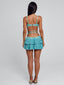 SANTANA MINI DRESS TEAL Mini Dress 
