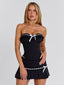 SAPHIA SKIRT BLACK Mini Skirt 