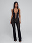 SAWYER JUMPSUIT BLACK BURNOUT Jumpsuit 