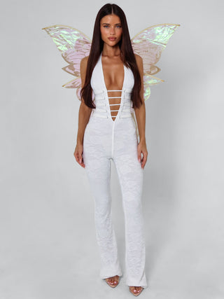 SAWYER JUMPSUIT WHITE Jumpsuit 