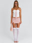 SCHOOLGIRL MICRO MINI SKIRT PINK Mini Skirt 