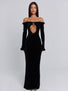 SENRAH MAXI DRESS BLACK Maxi Dress 