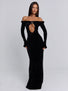SENRAH MAXI DRESS BLACK Maxi Dress 