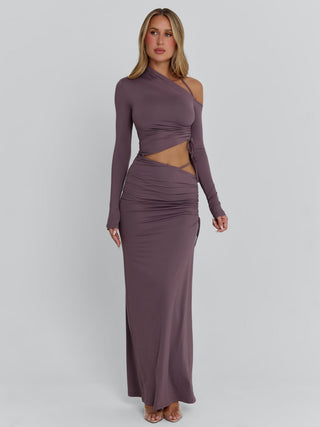 SERAYA MAXI DRESS MAUVE Maxi Dress 
